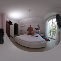 'Dolly Dyson VR Behind The Scenes Part One Porno Dan - Wild Rimming Redhead Squirting Multiple Times from Anal Dickdown' screenshot nº 61