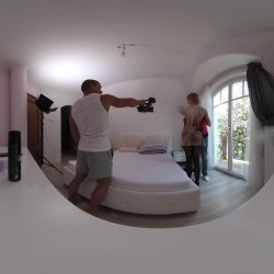 'Dolly Dyson VR Behind The Scenes Part One Porno Dan - Wild Rimming Redhead Squirting Multiple Times from Anal Dickdown' screenshot nº 7