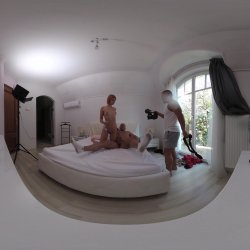 'Dolly Dyson VR Behind The Scenes Part One Porno Dan - Wild Rimming Redhead Squirting Multiple Times from Anal Dickdown' screenshot nº 87