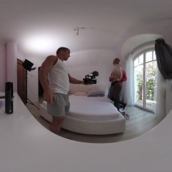 'Dolly Dyson VR Behind The Scenes Part One Porno Dan - Wild Rimming Redhead Squirting Multiple Times from Anal Dickdown' screenshot nº 9