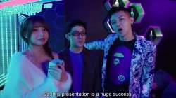 Captura de 'Nerdy Guy Wins Pick-up Game Show and Fucks Cute Brunette Ranako' nº 92