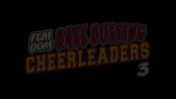 Captura de 'Fem Dom Ball Busting Cheerleaders' nº 1