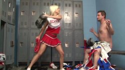 Captura de 'Fem Dom Ball Busting Cheerleaders' nº 117
