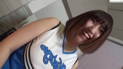 Captura de 'A H-Cup collge Girl Dressed in a Cheerleader Costume Ready to Captivate with Her Charm' nº 5