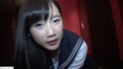 Captura de 'A Beautiful Black Haired College Girl Cosplaying in a School Uniform' nº 44