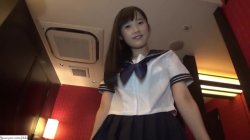 Captura de 'A Beautiful Black Haired College Girl Cosplaying in a School Uniform' nº 45