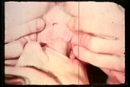 Hairy Guy Blonde Twat Retro Action