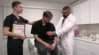 Cole Church, Darron Bluu & Marco Napoli in Doctor Tapes 8 for Bareback Network - clip