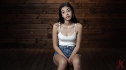 Captura de 'Hogtied - Harmony Wonder: 19 Year Old Tormented and Cums in Grueling Bondage' nº 3