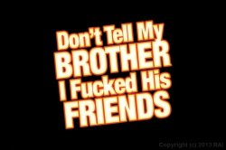 Captura de 'Don't Tell My Brother I Fucked His Friends' nº 1