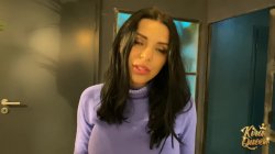 'Kira Queen Sucks Her New Friend's Cock In The Restroom!' screenshot nº 27