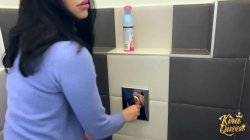 'Kira Queen Sucks Her New Friend's Cock In The Restroom!' screenshot nº 74