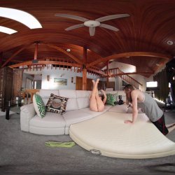 'BTS Ass Worship With Redhead British Milf - VR Voyeur View' screenshot nº 24