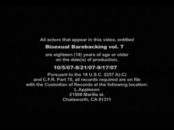 Captura de 'Bi-Sexual Barebacking Vol. 7' nº 1