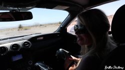 'Brittany Andrews Wets Victoria Zdrok's Pussy In The Desert!' screenshot nº 12