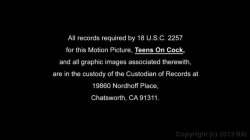Captura de 'Teens On Cock' nº 1