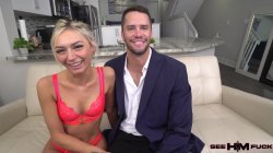 Captura de 'Charmer Dan Damage's Hairy Chest Gets Lubed By Beauty Chloe Temple!' nº 3