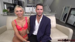 Captura de 'Charmer Dan Damage's Hairy Chest Gets Lubed By Beauty Chloe Temple!' nº 4