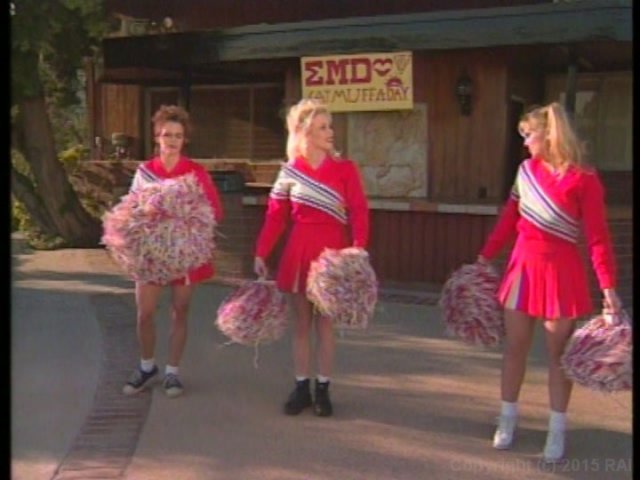 Kaitlyn Ashley Cheerleader Porn - Blonde Cheerleader Strips and Has Sex from Sorority Cheerleaders (1996) by  Pleasure Productions - HotMovies