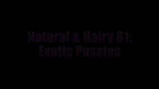 ATK Natural &amp; Hairy 61:  Exotic Pussies - Scene1 - 1