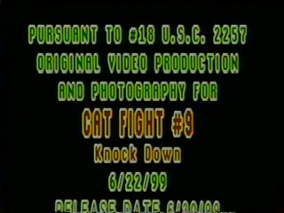 Cat Fight #9  - Knock Down - Scene1 - 2