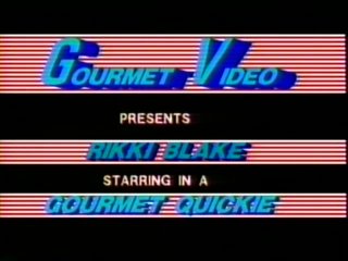 Gourmet Quickie - Rikki Blake - Szene1 - 1
