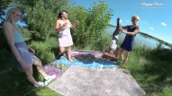 'Outdoor Orgy with Escaped Prisoner' screenshot nº 2