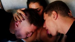 'Yasmina Khan Enjoys Happy Hour Double Penetration Creampie' screenshot nº 22