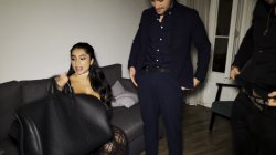 'Yasmina Khan Fulfills Her Dream and Receives a Hard Gang Bang from 4 Cocks at Once' screenshot nº 5