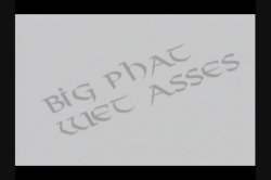 Captura de 'Big Phat Wet Asses' nº 1