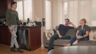 Chase Williams, Johnny Hands & Kane Fox in Holiday Affairs Part One for Helix Studios - clip