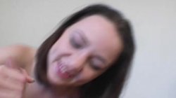 'Tawny Brie & Simon Synister Strip Handjob Cumshot Collector Scene' screenshot nº 57