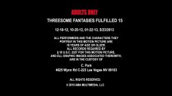Captura de 'Threesome Fantasies Fulfilled 15' nº 1