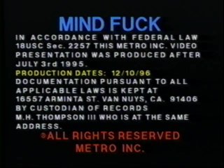 Mind Fuck - Scène1 - 1