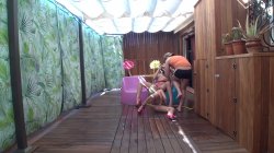 'Photo Shoot And Threesome With Two Mature Women' screenshot nº 37