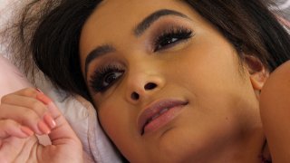 Gorgeous Black Chick Aaliyah Hadid Gets Nailed by a Tatted White Stud