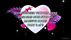 Captura de 'Hotwife Victoria June Screams With Pleasure In Big Dick Threesome' nº 1