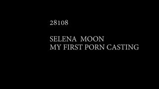 Selena Moon My First Porn Casting - Scene1 - 1