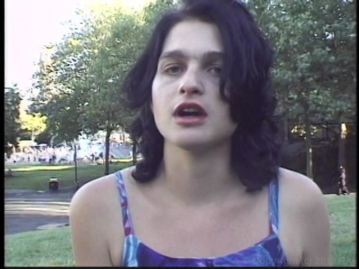 Brunette Rubs Her Pussy All Alone