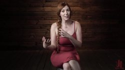'Helpless Redhead in Brutal Bondage Made To Cum' screenshot nº 15