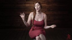 'Helpless Redhead in Brutal Bondage Made To Cum' screenshot nº 18