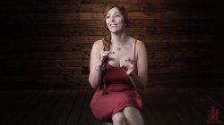 'Helpless Redhead in Brutal Bondage Made To Cum' screenshot nº 21
