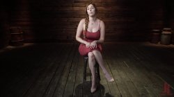 'Helpless Redhead in Brutal Bondage Made To Cum' screenshot nº 27