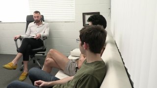 Dakota Lovell, James Manson & Johnny B in Therapy Dick 2 (Bareback Network) - clip