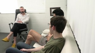 Dakota Lovell, James Manson & Johnny B in Therapy Dick 2 (Bareback Network) - clip