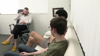 Dakota Lovell, James Manson & Johnny B in Therapy Dick 2 (Bareback Network) - clip