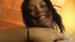 'Brunette Fitness Vanina Blowjob and Fuck' screenshot nº 11