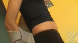 'Brunette Fitness Vanina Blowjob and Fuck' screenshot nº 2