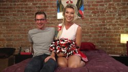 'TS Seduction - Slutty Cheerleader Bribes Tutor With An Athletic Assfucking' screenshot nº 61