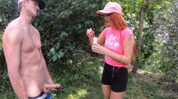 'Hot Redhead's Pussy Stretched By Dinosaur Cock Of Porno Dan's Stepson' screenshot nº 17